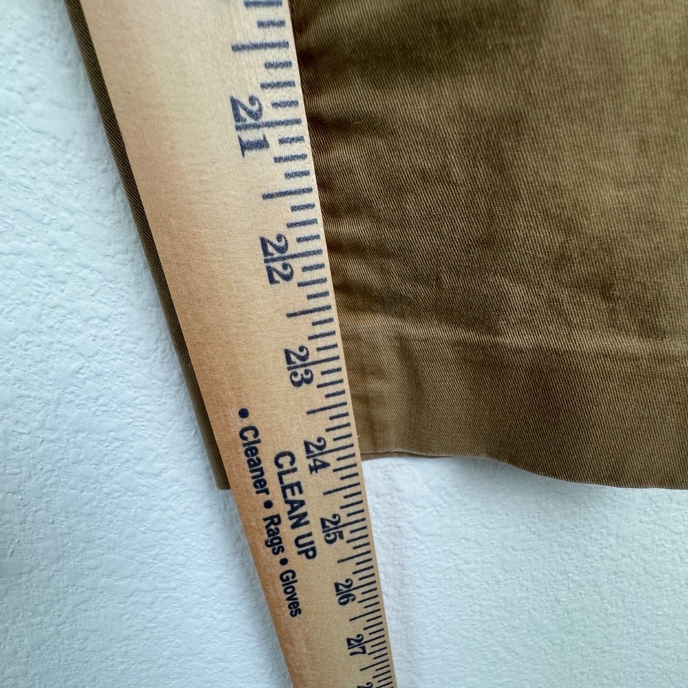 J.Crew Cafe Capri Pants Women's 12 Tan Excellent Business Casual Cotton Stretch - Picture 6 of 7